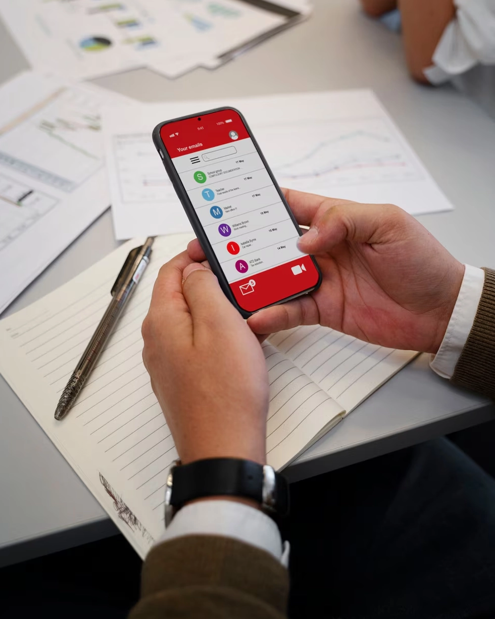 React Native SaaS mobile app development and UI design case study